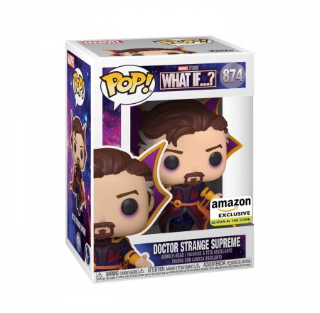 Funko Pop! Doctor Strange Supreme Glow Amazon - MARVEL - What If ...? - #874
