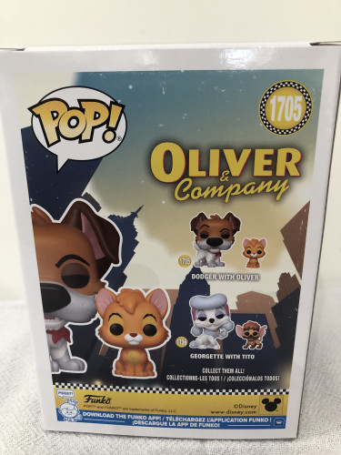  Disney Oliver & Company #1705 - Produto Original