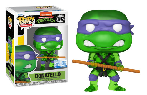 Funko Pop! Donatello (translucent Green)-Teenage Mutant Ninja Turtles-1702