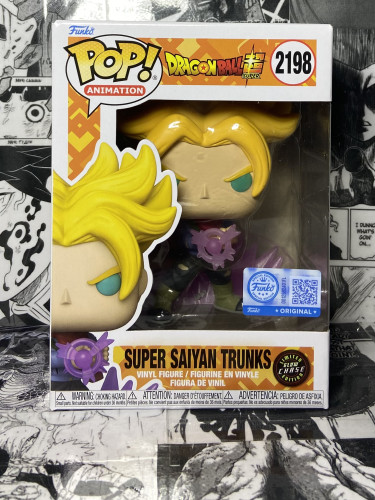 Funko Pop! Dragon Ball Super - Super Saiyan Trunks Chase-Dragon Ball Super-2198