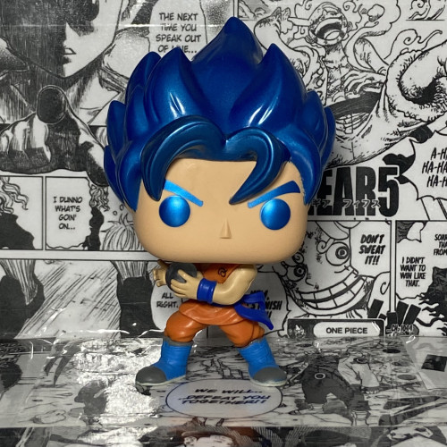 Funko Pop! Dragon Ball Z - SSGSS Goku (Kamehameha) Dragon Ball Z #563 - Produto Original