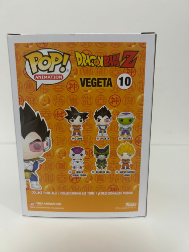 Funko Pop! Dragon Ball Z Vegeta - Dragon Ball Z - #10