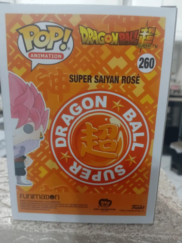 Funko Pop! Dragon Ball Z Super Saiyan Rosé Exclusivo Atacado Collections 260 - Dragon Ball Z - #260