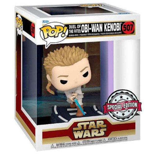 Funko Pop! Duel of the Fates: Obi-Wan Kenobi - Deluxe - Star Wars - #507