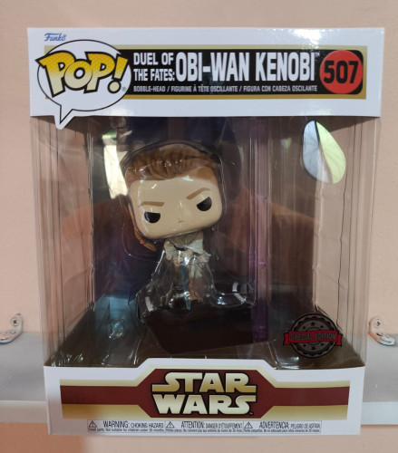 Funko Pop! Duel of the Fates: Obi-Wan Kenobi - Deluxe - Star Wars - #507