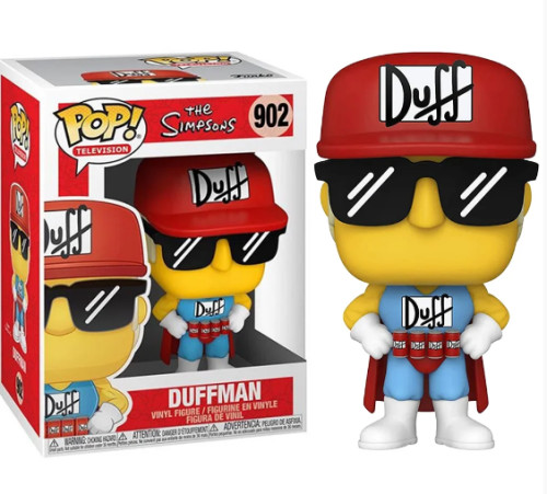 Funko Pop! Duffman The Simpsons #902 - Produto Original