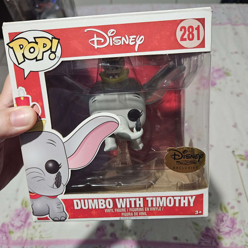 Funko Pop! Dumbo With Timothy Disney Exclusivo Disney Treasures 281 - Disney - #281