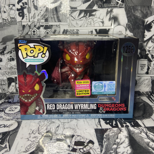 Funko Pop! Dungeons & Dragons - Red Dragon Wyrmling Dungeons & Dragons #1256 - Produto Original