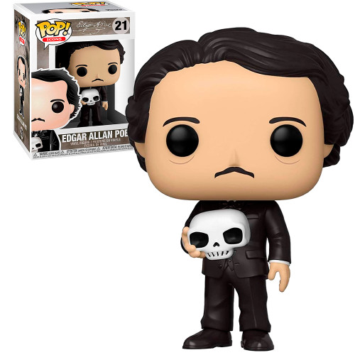 Funko Pop! Edgar Allan Poe Icons Edgar Allan Poe Icons #21 - Produto Original