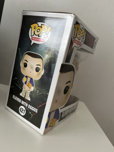 Funko Pop! Eleven Com Eggos - Television Stranger Things - #421