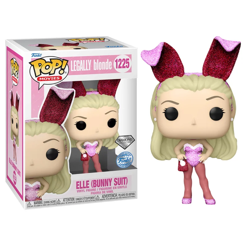 Funko Pop! Elle Bunny Suit Special Edition & Diamon Collection #1225 FUNKO POP #1225 - Produto Original
