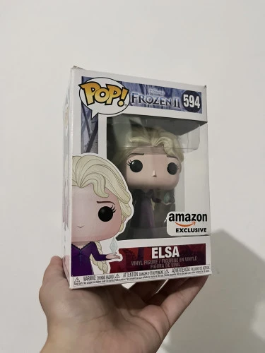 Funko Pop! Elsa (Exclusiva Amazon) - Disney Frozen II  #594