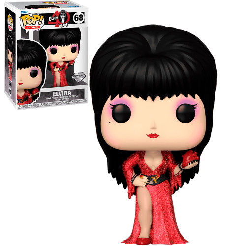 Funko Pop! Elvira (diamond) 68 Elvira, Mistress Of The Dark FUNKO POP #68 - Produto Original