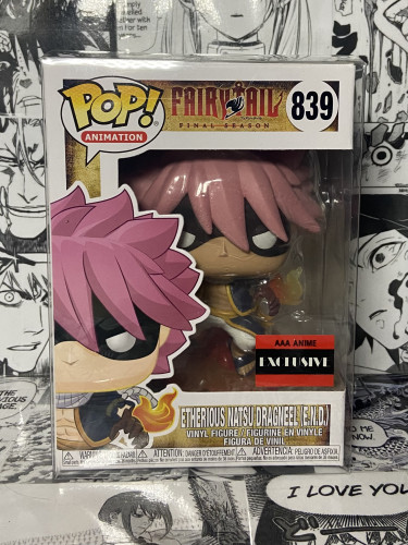 Funko Pop! Fairy Tail - Etherious Natsu Dragneel (E.N.D) Fairy Tail #839 - Produto Original