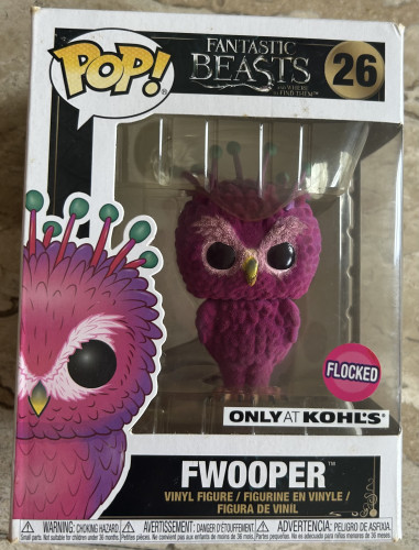 Funko Pop! Fantastic Beasts And Where To Find Them: Fwooper Only At Kohls Animais Fantásticos #26 - Produto Original