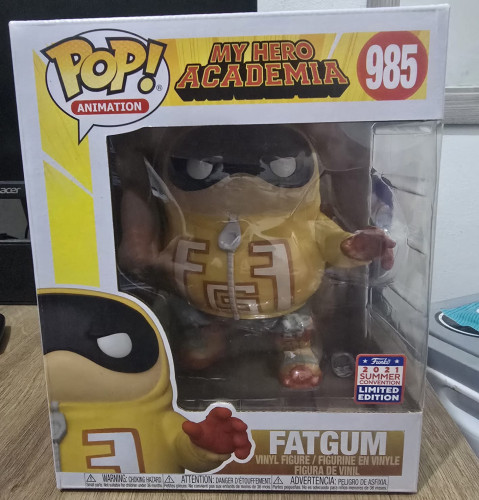 Funko Pop! Fatgum My Hero Academia #985 - Produto Original