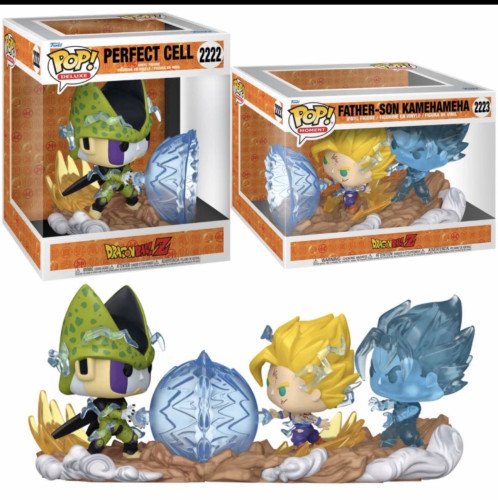 Funko Pop! Father-Son Kamehameha & Perfect Cell Dragon Ball Z #2223 - Produto Original