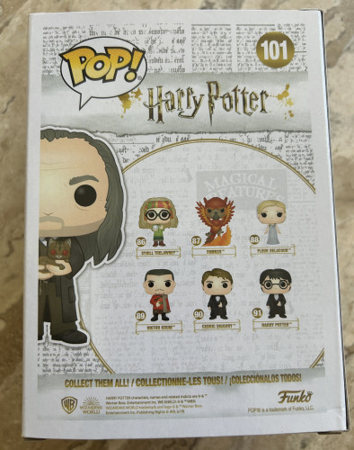 Funko Pop! Filch & Mrs. Norris Fall Convention - Harry Potter - #101