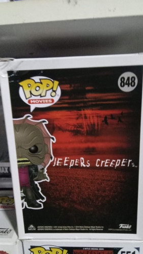 Funko Pop! Filme Jeepers Creeper The Creeper com protetor - Olhos Famintos - #848