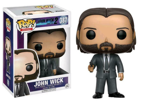Funko Pop! Filme John Wick 387 Original Colecionavel Jhon Wick Chapter 2 #387 - Produto Original