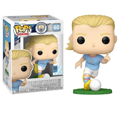 Funko Pop! Football Futebol Manchester City Erling Haaland 60-Futebol-60