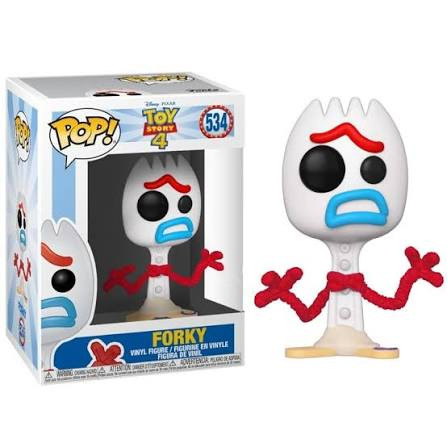 Funko Pop! Forky - Toy Story 4 Disney Pixar Toy Story 4 #534 - Produto Original