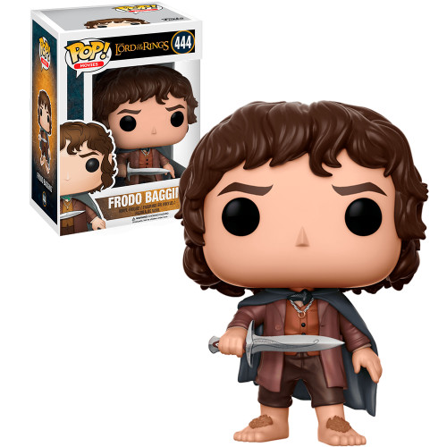 Funko Pop! Frodo Bolseiro 444 O Senhor dos Anéis Lord of the Rings-FUNKO POP-444