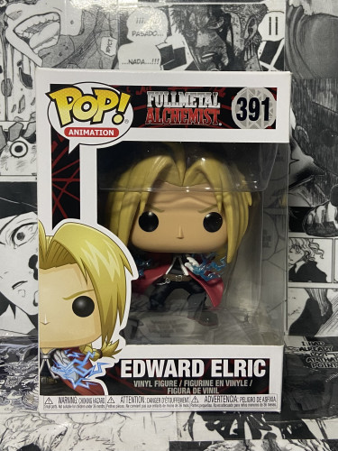 Funko Pop! Fullmetal Alchemist - Edward Elric Fullmetal Alchemist #391 - Produto Original