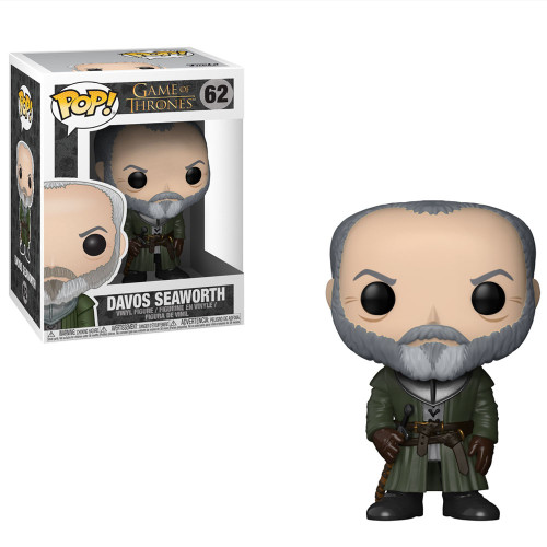 Funko Pop! Game Of Thrones - Davos Seaworth #62 Game Of Thrones #62 - Produto Original