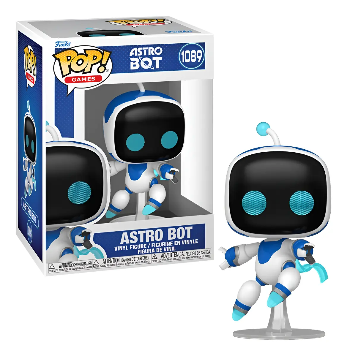Funko Pop! Games - Astro Bot 1089 Astro Bot #1089 - Produto Original
