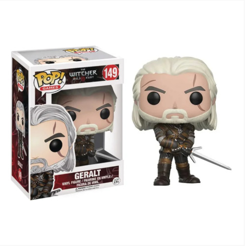 Funko Pop! Games - The Witcher Wild Hunt - Geralt - #149 The Witcher III The Wild Hunt #0 - Produto Original
