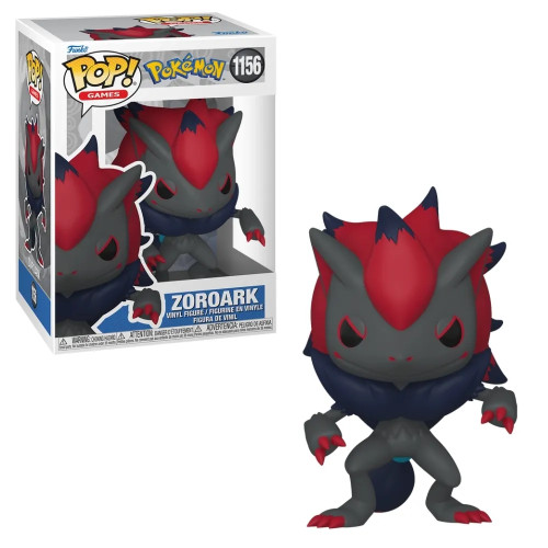 Funko Pop! Games: Pokémon Zoroark #1156 Jogos: Pokemon #1156 - Produto Original