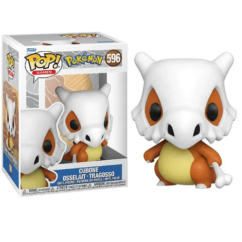 Funko Pop! Games Animation Pokemon Cubone #596 Pokémon: Ground Type #596 - Produto Original