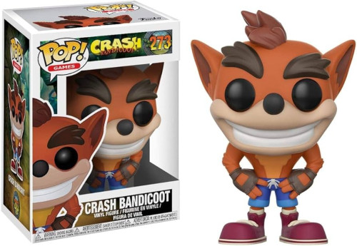 Funko Pop! Games Crash Bandicoot 273 Games Crash Bandicoot #272 - Produto Original