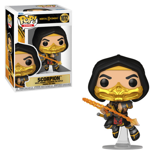 Funko Pop! Games Mortal Kombat Scorpion 1072 Mortal Kombat #1072 - Produto Original