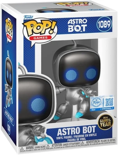 Funko Pop! Games PlayStation Astro Bot Exclusivo Metallic #1089 - Games #1089