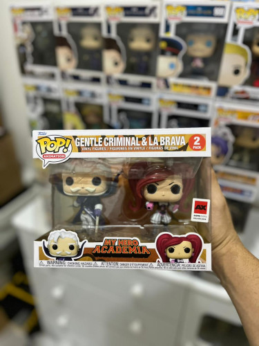Funko Pop! Gentle Criminal & La Brava My Hero Academia #02 - Produto Original