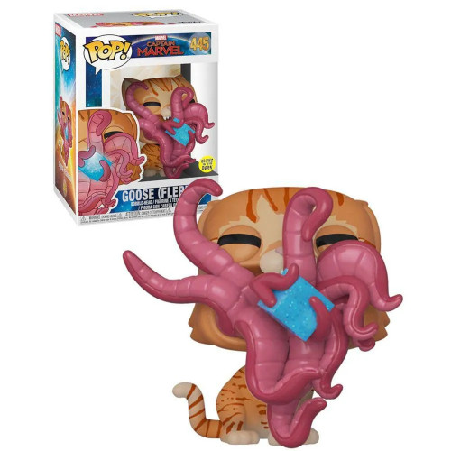 Funko Pop! Goose (flerken) Glow In The Dark Captain Marvel Marvel 445-Marvel-445