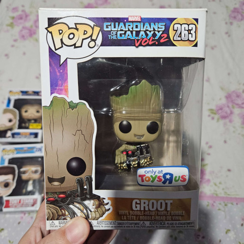 Funko Pop! Groot Guardians Oh The Galaxy Vol. 2 Marvel Exclusivo Toysrus 263 - Marvel - #263