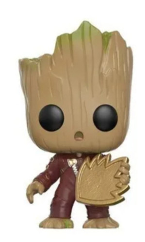 Funko Pop! Groot Hot Topic Exclusive Guardians Of The Galaxy Vol. 2 #208 - Produto Original