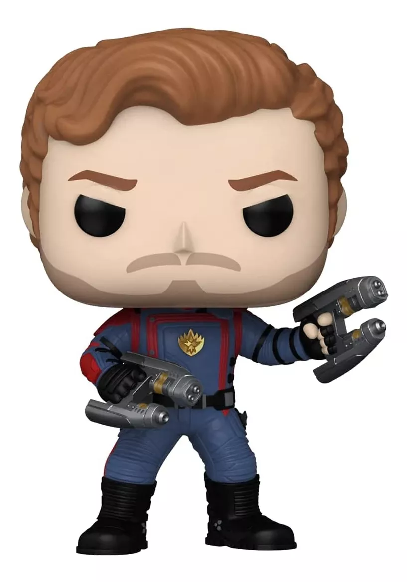 Funko Pop! Guardians Of The Galaxy Volume 3 - Star-lord - Senhor Das Estrelas - Guardiões Da Galáxia Vol 3 - #1201