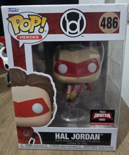 Funko Pop! Hal Jordan Lantern DC Green Lantern #486 - Produto Original