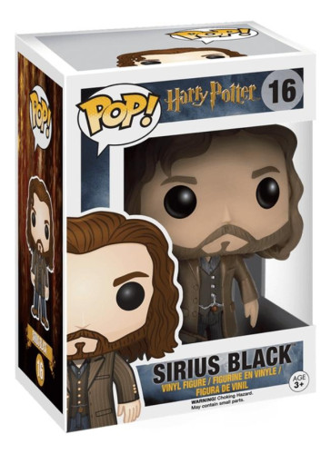 Funko Pop! Harry Potter – Sirius Black (com Varinha) #16 - Harry Potter - #16