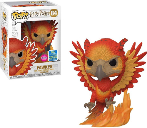 Funko Pop! Harry Potter - Fawkes (Flocked) #84-Harry Potter-84