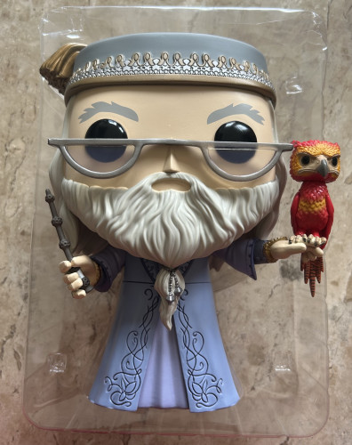 Funko Pop! Harry Potter: Albus Dumbledore With Fawkes (10 Inch) 10 Polegadas - Harry Potter - #110