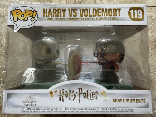 Funko Pop! Harry Potter Vs Voldemort- Movie Moments Harry Potter #119 - Produto Original