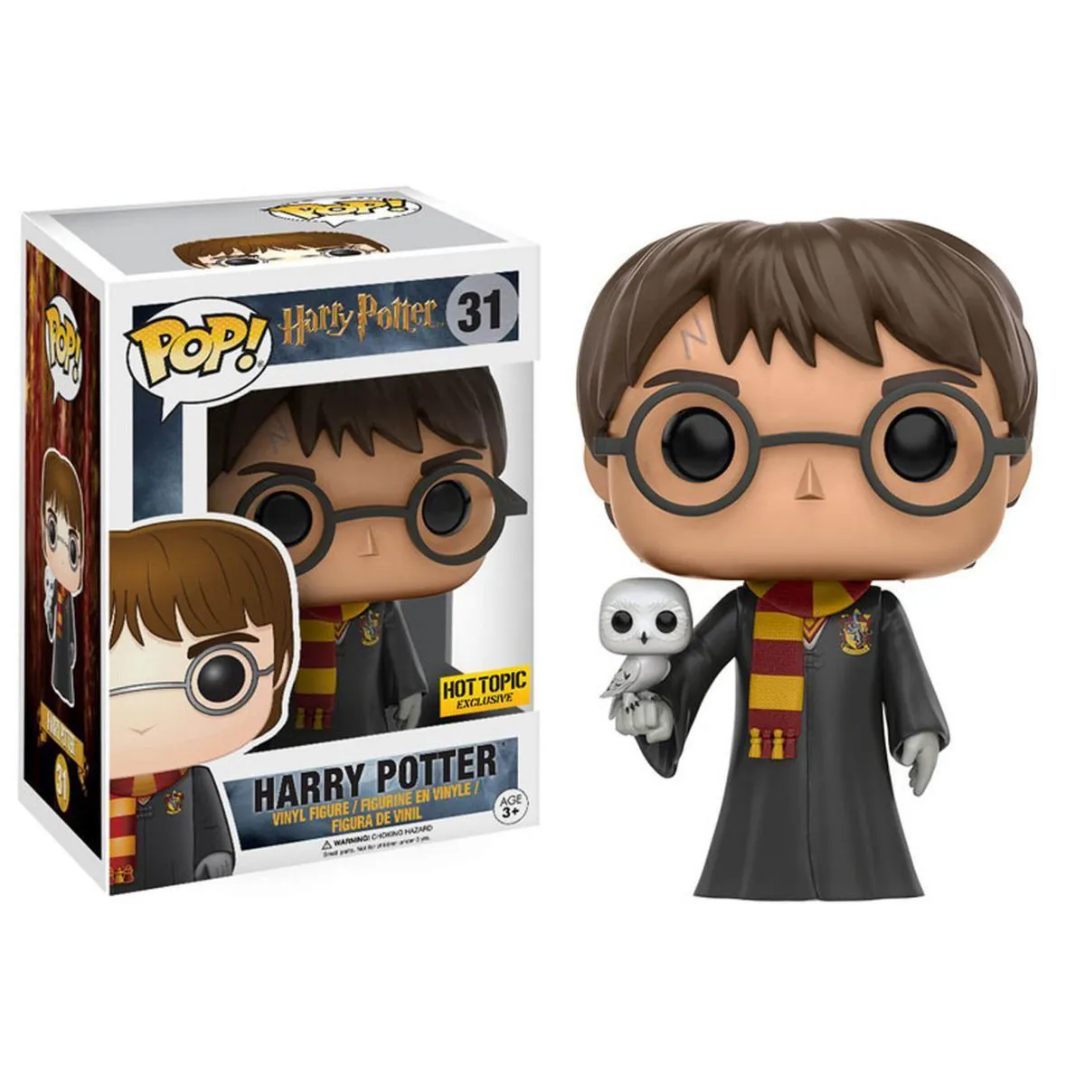 Funko Pop! Harry Potter With Hedwig- Harry Potter - #31-Harry Potter-31