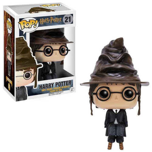 Funko Pop! Harry Potter With Sorting Hat- Harry Potter - #21-Harry Potter-21