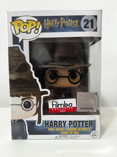 Funko Pop! Harry Potter With Sorting Hat- Harry Potter - #21 - Harry Potter - #21