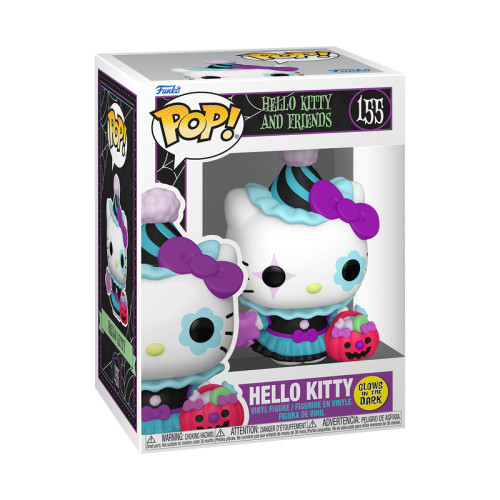 Funko Pop! Hello Kitty Spooky (Glow) Halloween Hello Kitty #155 - Produto Original